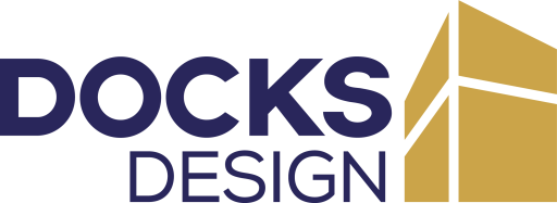 Logo di DOCKS DESIGN – allestimenti per spazi espositivi ed eventi