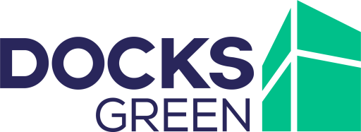Logo di DOCKS GREEN – soluzioni per risparmio energetico e sostenibilità ambientale